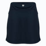Spódniczka tenisowa Wilson Team Flat Front granatowa