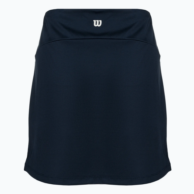 Spódniczka tenisowa Wilson Team Flat Front granatowa