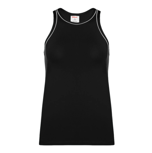 Top tenisowy Wilson Team Tank czarny
