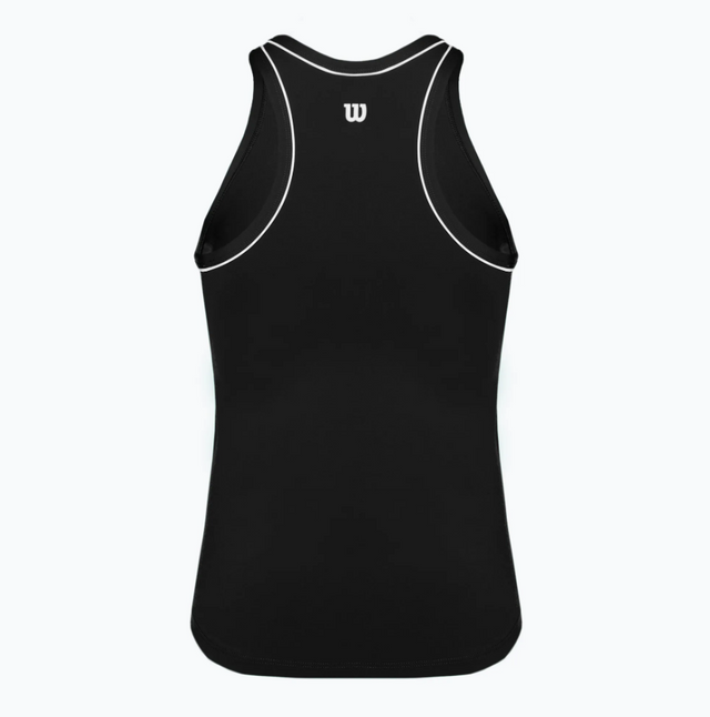 Top tenisowy Wilson Team Tank czarny