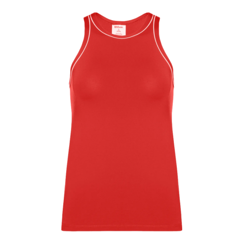 Top tenisowy Wilson Team Tank czerwony