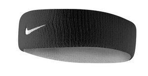 Frotka tenisowa na głowę Nike Dri-Fit Home&Away czarna