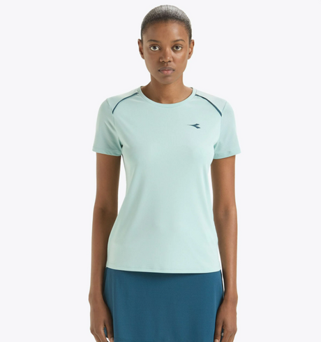 Koszulka tenisowa Diadora SS T-shirt miętowa