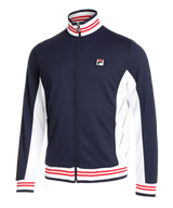 Bluza tenisowa Fila Jacket Bjorn granatowa