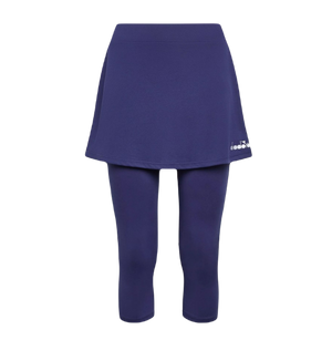 Spódniczka tenisowa z legginsami Diadora Power Skirt granatowa
