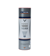 Lotki nylonowe Victor 1000 Silver szybkie białe x6
