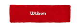Frotka tenisowa na głowę Wilson Headband czerwona