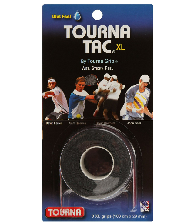 Owijki wierzchnie Tourna Tac XL czarne x3
