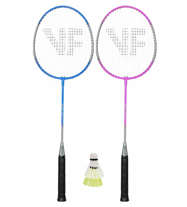Zestaw rakiet do badmintona Victor Hobby-Set Typ B 2 rakiety + lotki