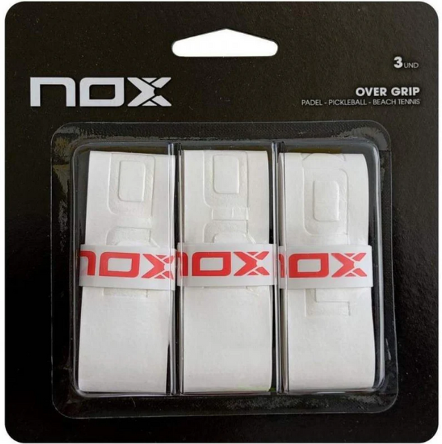 Owijki wierzchnie do padla Nox Overgrip 3P białe