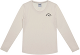 Diadora L.T-shirt LS Ess. Sports women's tennis t-shirt beige
