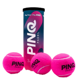 Piłki/Karton do padla Pinq Padel różowe