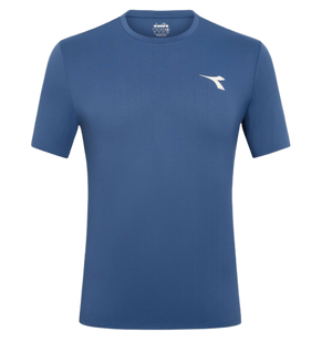 Koszulka tenisowa Diadora SS Icon granatowa