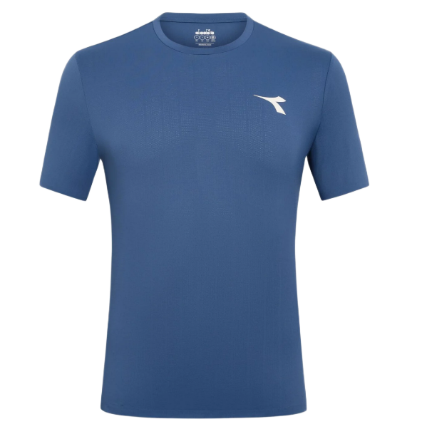 Koszulka tenisowa Diadora SS Icon granatowa
