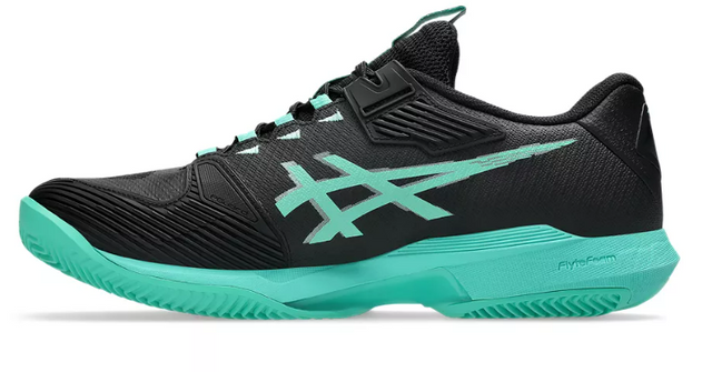 Buty tenisowe Asics Solution Speed FF 4 Clay czarno-zielone