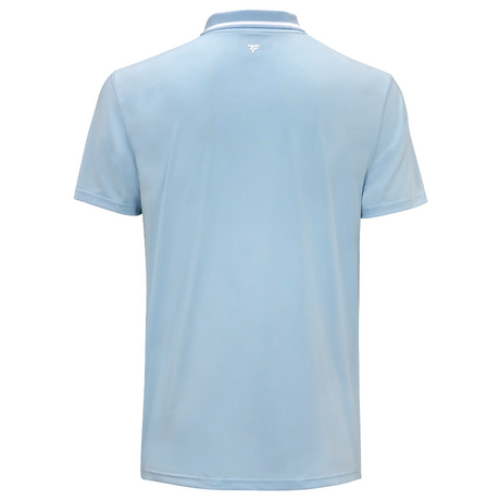 Koszulka tenisowa Tecnifibre Team Tech Polo błękitna