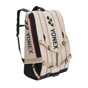 Torba tenisowa thermobag Yonex Gearlogic Racquet Bag 12 beżowa