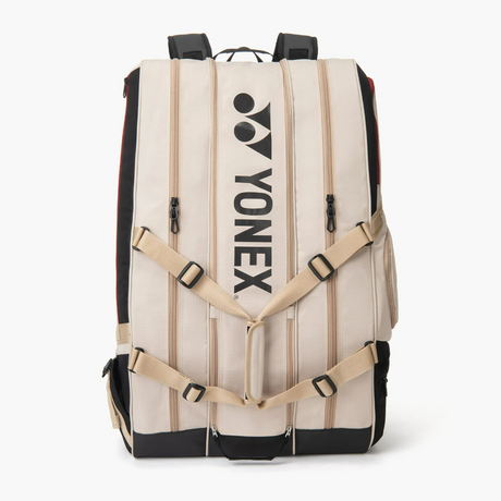 Torba tenisowa thermobag Yonex Gearlogic Racquet Bag 12 beżowa