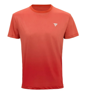 Koszulka tenisowa Tecnifibre X-Loop Tee ceglana