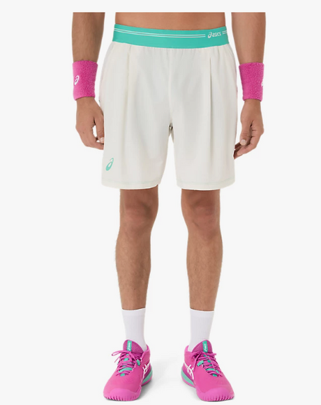 Spodenki tenisowe Asics Game 7in Short beżowe