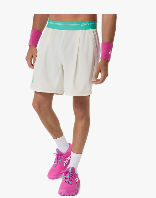 Spodenki tenisowe Asics Game 7in Short beżowe