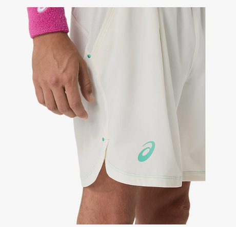 Spodenki tenisowe Asics Game 7in Short beżowe