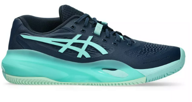 Buty tenisowe Asics Gel-Resolution X Clay granatowo-zielone