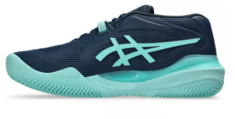 Buty tenisowe Asics Gel-Resolution X Clay granatowo-zielone