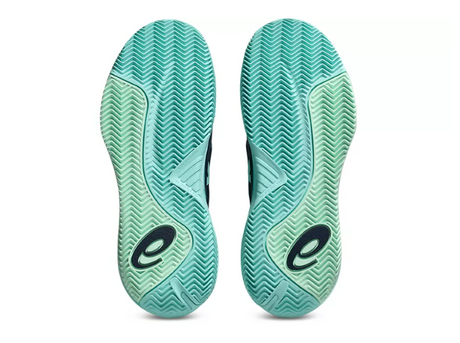 Buty tenisowe Asics Gel-Resolution X Clay granatowo-zielone
