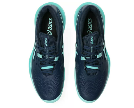 Buty tenisowe Asics Gel-Resolution X Clay granatowo-zielone