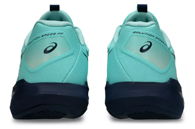 Buty tenisowe Asics Solution Speed FF 4 Clay miętowo-czarne