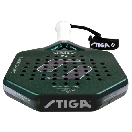 Rakieta do padla Stiga Cybershape 18K Hard Adam Axelsson Edition zielona