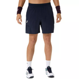 Spodenki tenisowe Asics Match Laser Cut 7in Short granatowe