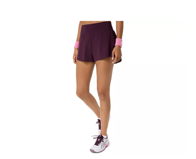 Spodenki tenisowe daskmie Asics Match Laser Cut Short fioletowe
