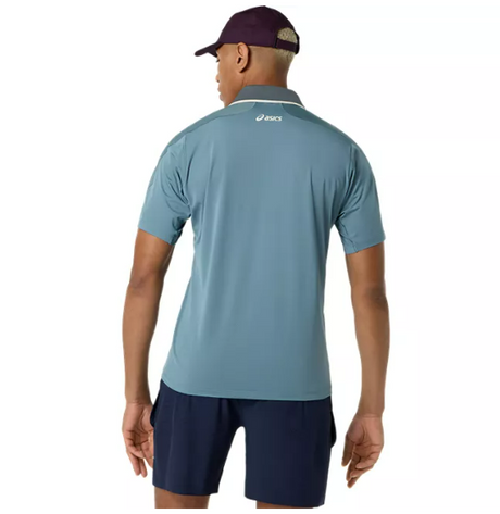 Koszulka sportowa Asics Match Jacquard SS Polo zielona