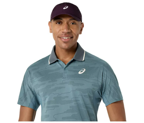 Koszulka sportowa Asics Match Jacquard SS Polo zielona