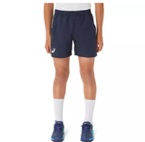 Spodenki tenisowe juniorskie Asics Boys Tennis Short granatowe