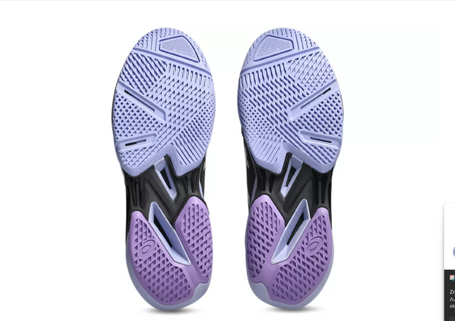 Buty tenisowe Asics Solution Speed FF 4 Night Energy grafitowo-fioletowe