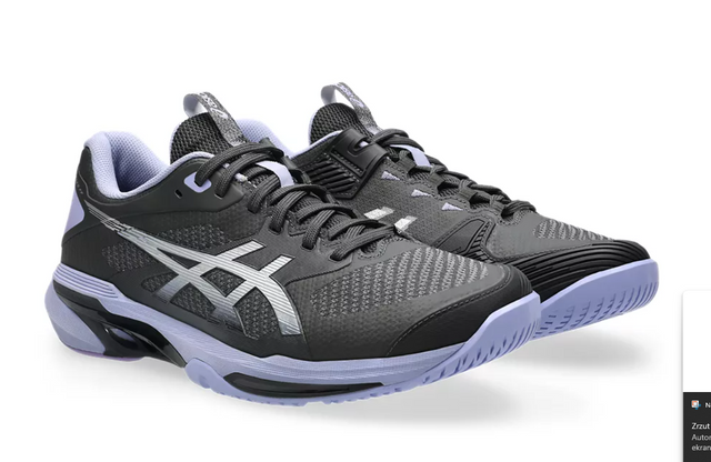 Buty tenisowe Asics Solution Speed FF 4 Night Energy grafitowo-fioletowe