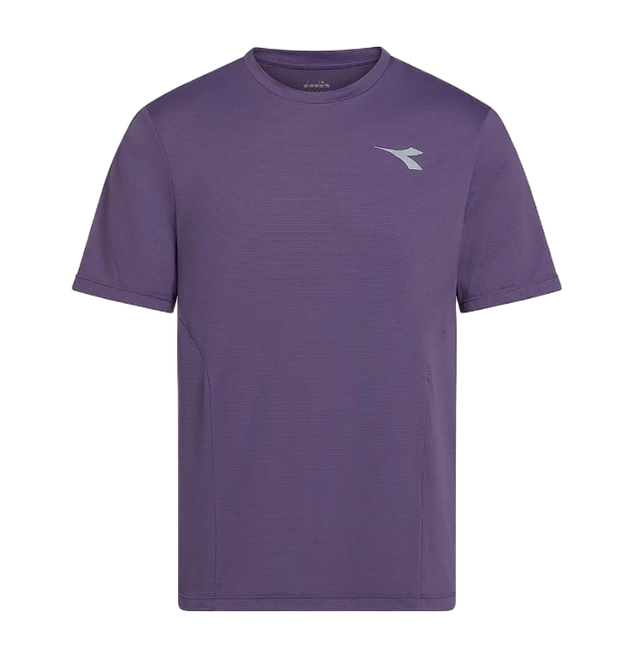 Koszulka tenisowa Diadora SS Tech T-Shirt fioletowa