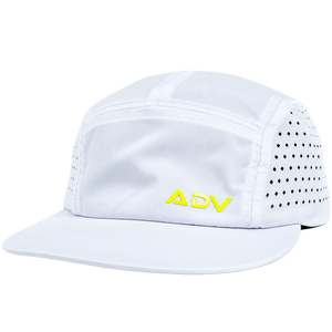 Czapka tenisowa ADV ADVantage Cap biała z żółtym logo