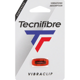Tłumik tenisowy Wibrastop Tecnifibre Vibra Clip red