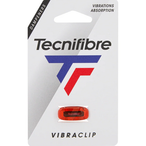 Tłumik tenisowy Wibrastop Tecnifibre Vibra Clip red