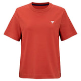 Koszulka tenisowa damska Tecnifibre Graphic Tee ceglana