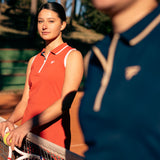 Sukienka tenisowa Tecnifibre Tech Dress 2026 ceglana
