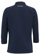 Bluza tenisowa damska Tecnifibre Thermozip 3/4 Sleeve granatowa
