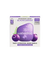 Elektrolity Waterdrop Microdrink Boost o smaku czarnej porzeczki x12