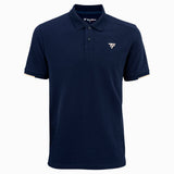 Koszulka tenisowa Tecnifibre Polo Pique granatowa