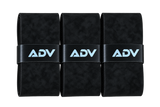 Owijki wierzchnie tenisowe ADV Felt Tac 3 sztuki Black