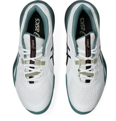 Buty tenisowe Asics Gel-Resolution X biało-zielone